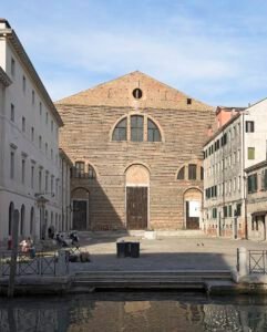 Marco Polo's Epic Journey on the Silk Road 3 San Lorenzo church in the sestiere of Castello (Venice), where Polo was buried. The photo shows the church as it is today, after the 1592 rebuilding.