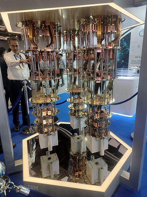 Quantum Computers Explained: The Incredible Power of Qubits 3 IBM quantum computer demo at ITU WTSA 2024 in Delhi