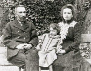 Pierre, Irène, and Marie Curie