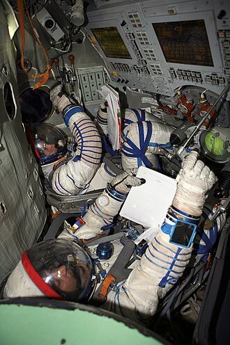 Why the Soyuz Spacecraft Remains Space's Most Trusted Vehicle 7 Training session in a Soyuz simulator