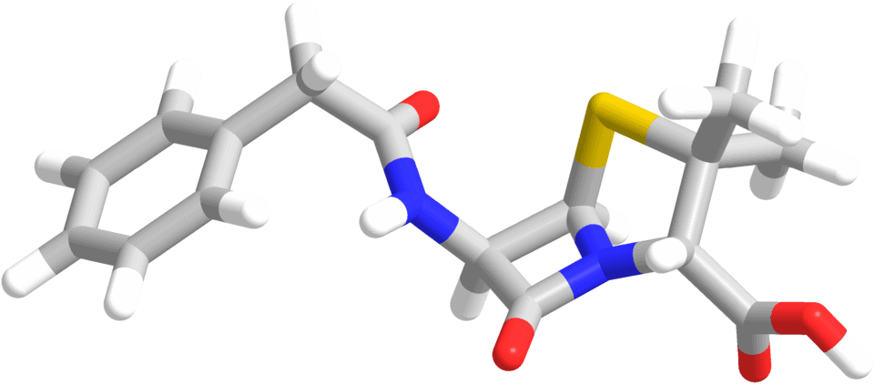 3D-model of benzylpenicillin