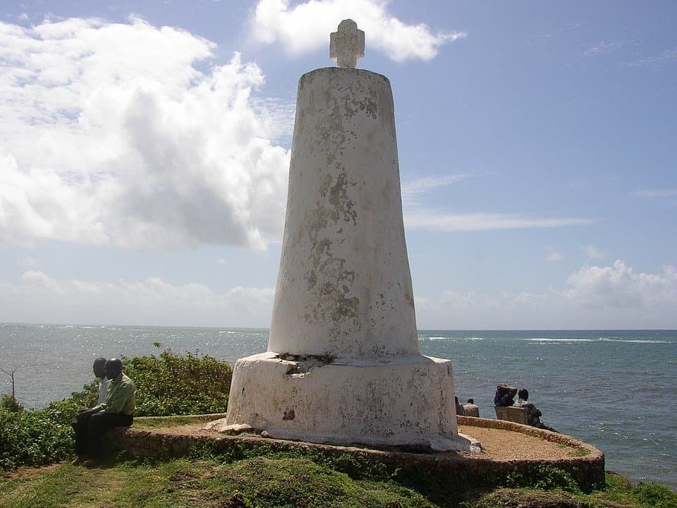 Vasco da Gama: The First Sea Route to India 4 Pillar of Vasco da Gama in Malindi, in modern-day Kenya, erected on the journey