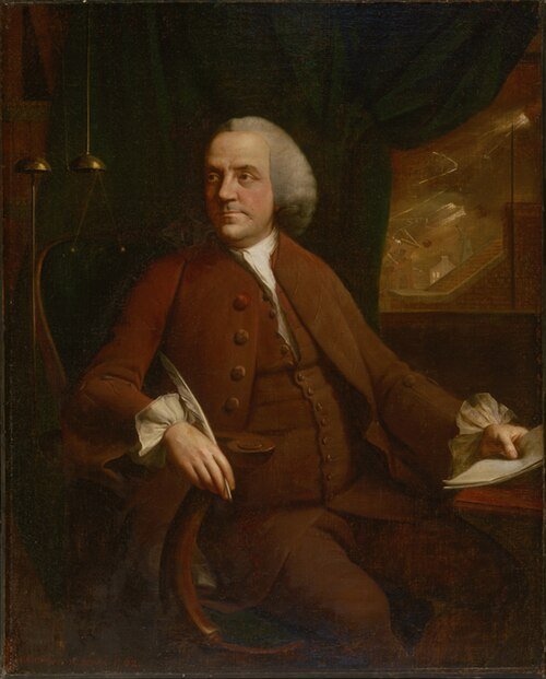Benjamin Franklin: His Remarkable Life and Lasting Legacy 6 1762 portrait of Franklin by Mason Chamberlin