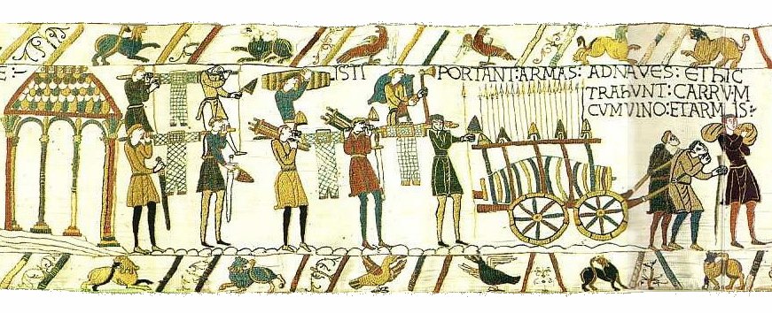 William the Conqueror: From Duke of Normandy to King of England 5 Scene from the Bayeux Tapestry depicting the Battle of Hastings