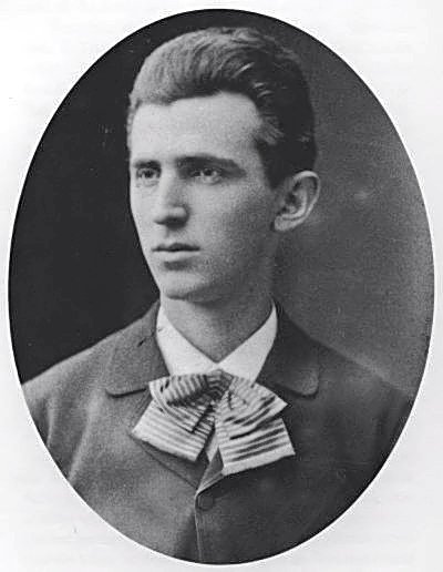 Tesla aged 23, c. 1879